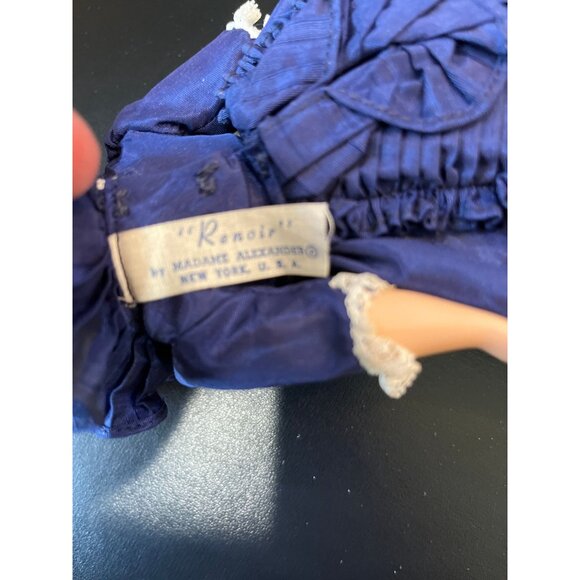 Vintage 1968 Madame Alexander Portrettes 10" Cissette BK Renoir Doll - Picture 6 of 10